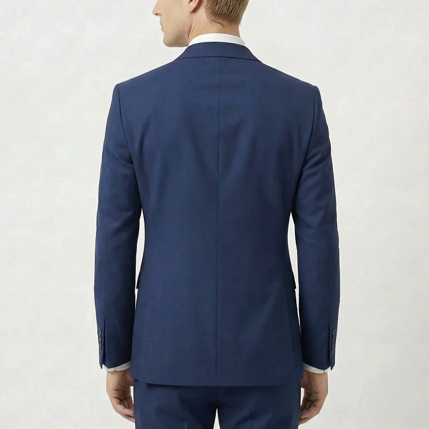Joseph Michael Men's 3-Piece Slim Fit Vested Suit — Peak Lapel - Image 32