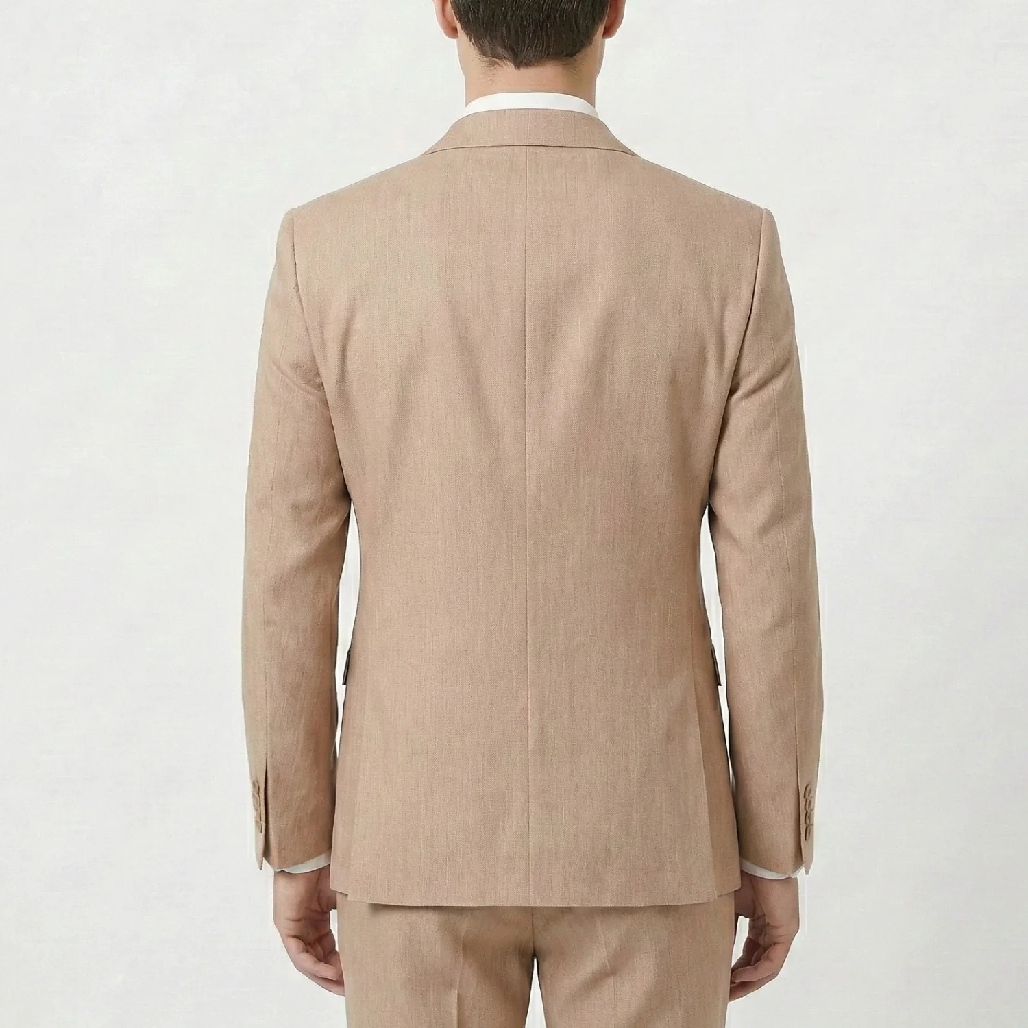 Joseph Michael Men's 3-Piece Slim Fit Vested Suit — Peak Lapel - Image 35