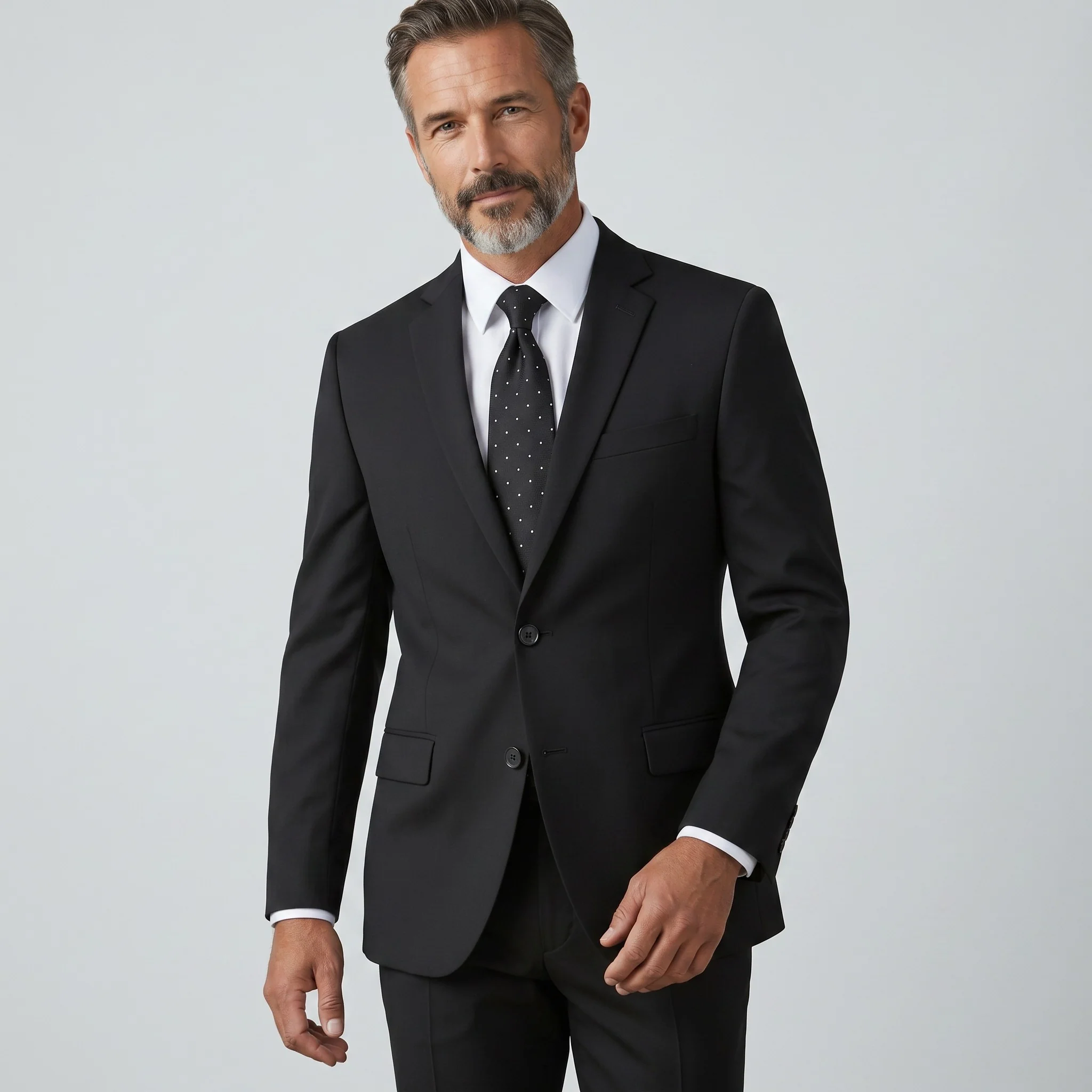 Joseph Michael Men's 4-Way Stretch Adjustable Waist Knit Suit - Image 12