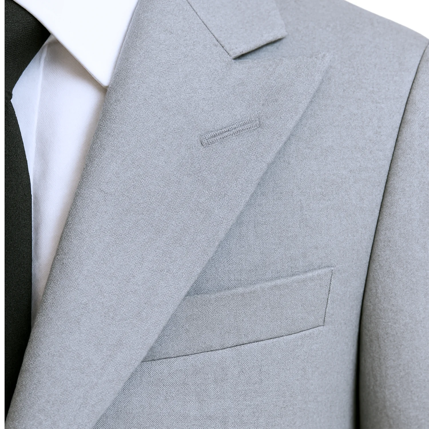 Ideal Boys' Medium Grey 4-Way Stretch Suit - Image 3