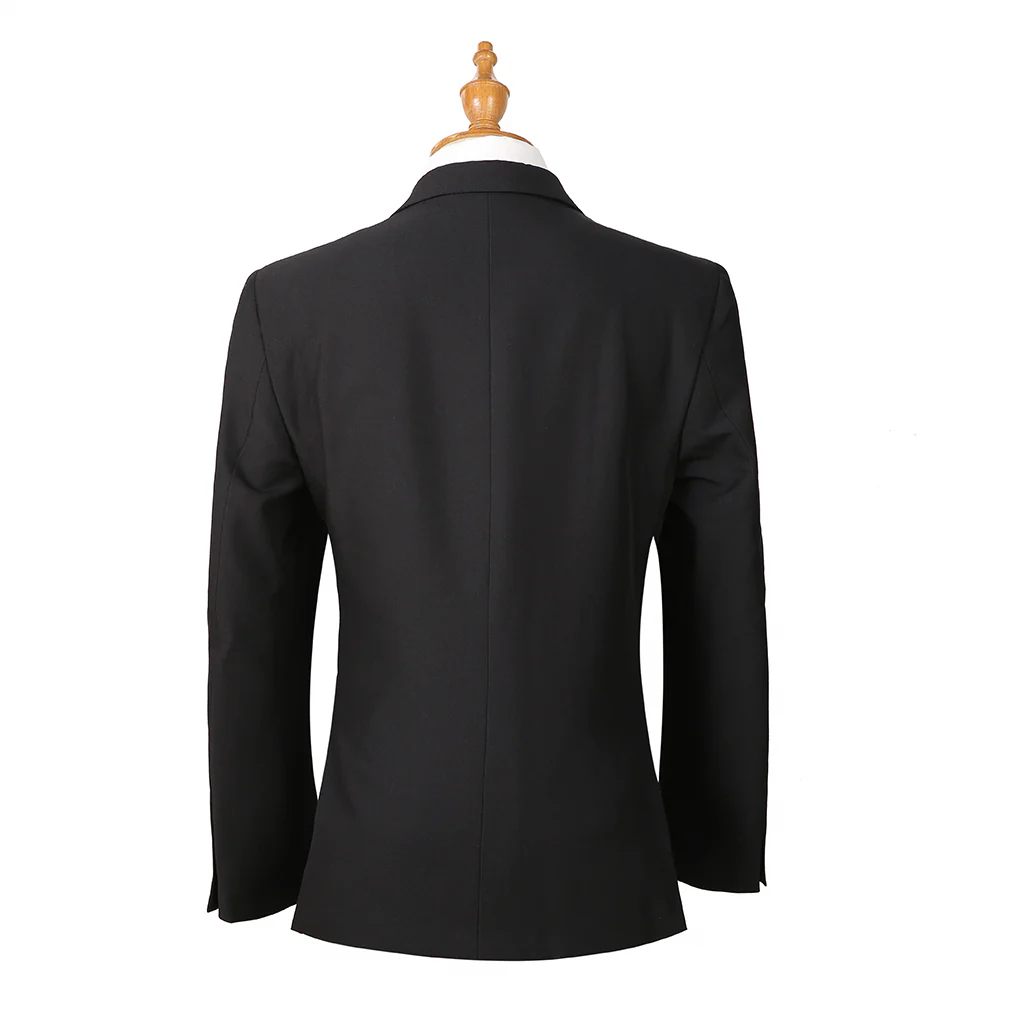 Joseph Michael Men's 2-Piece Slim Fit Stretch Suit — Peak Lapel - Image 12
