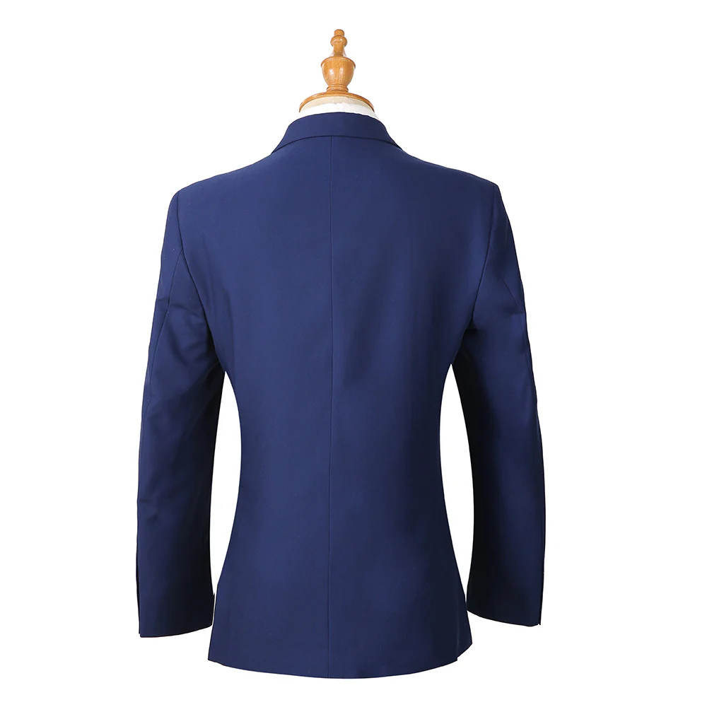 Joseph Michael Men's 2-Piece Slim Fit Stretch Suit — Peak Lapel - Image 5