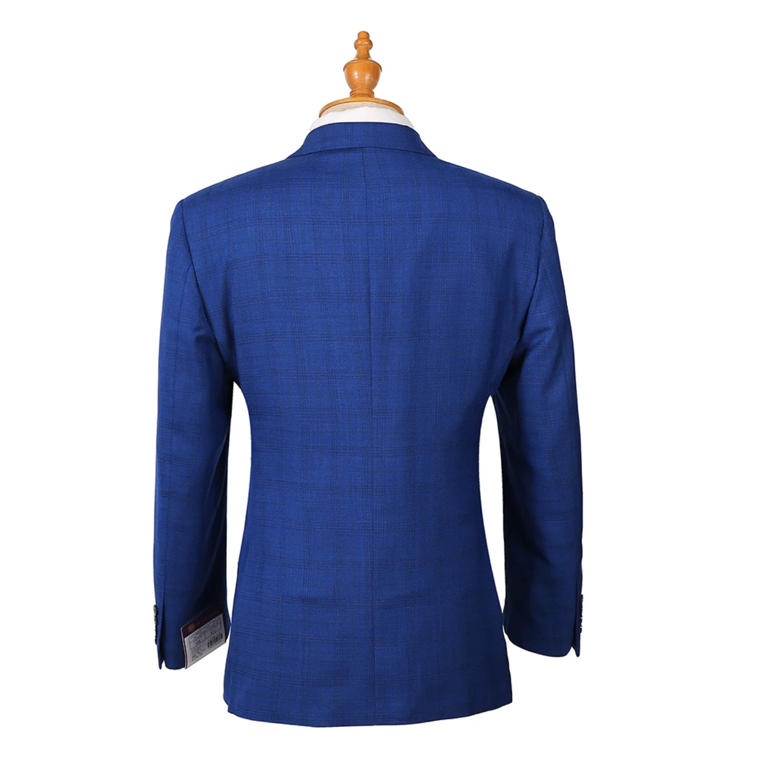 Royal Luxe Roma Men's Sapphire 2-Piece Slim Fit Suit — Notch Lapel - Image 4