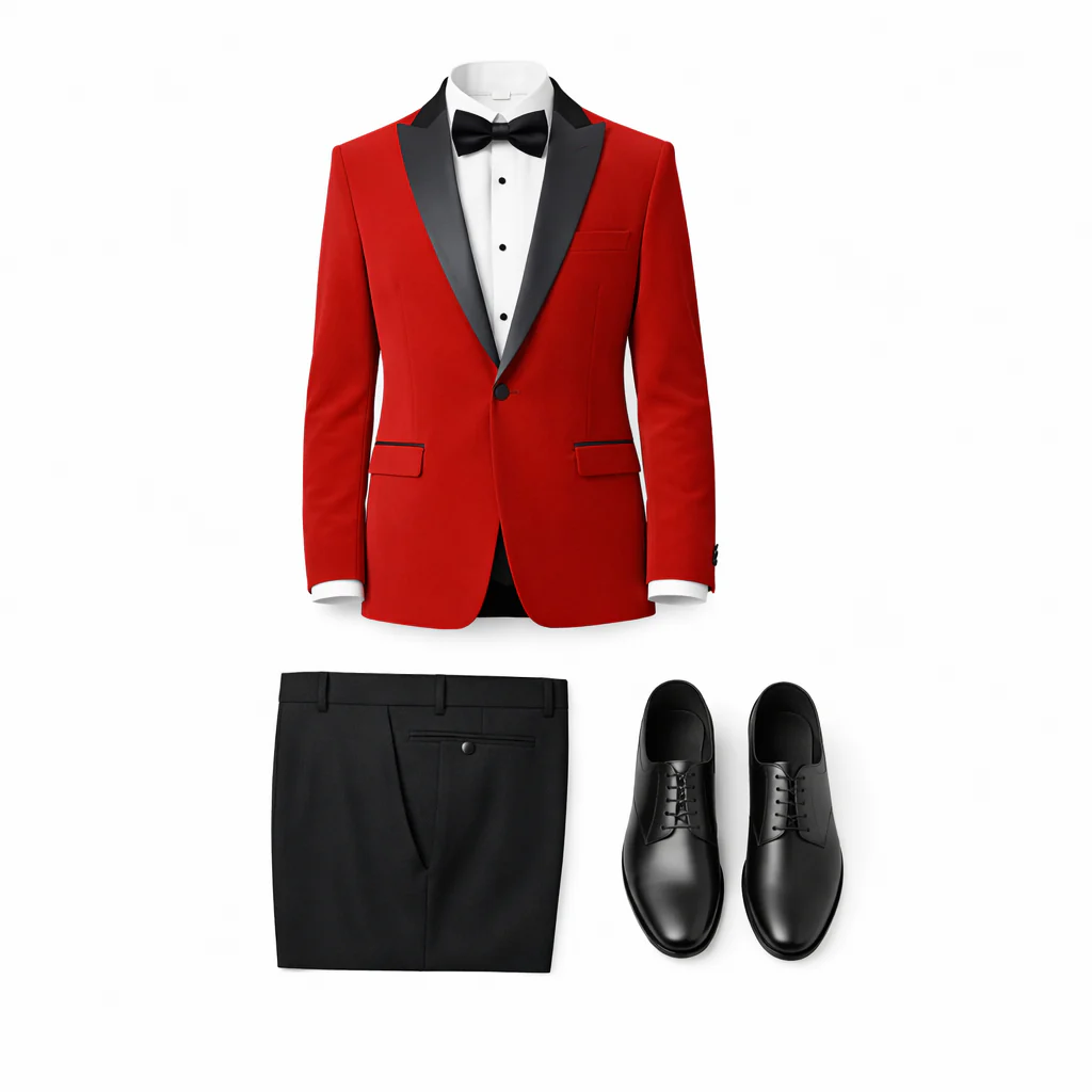 Stretch Slim Fit Velvet Blazer - 7 Colors - Image 27