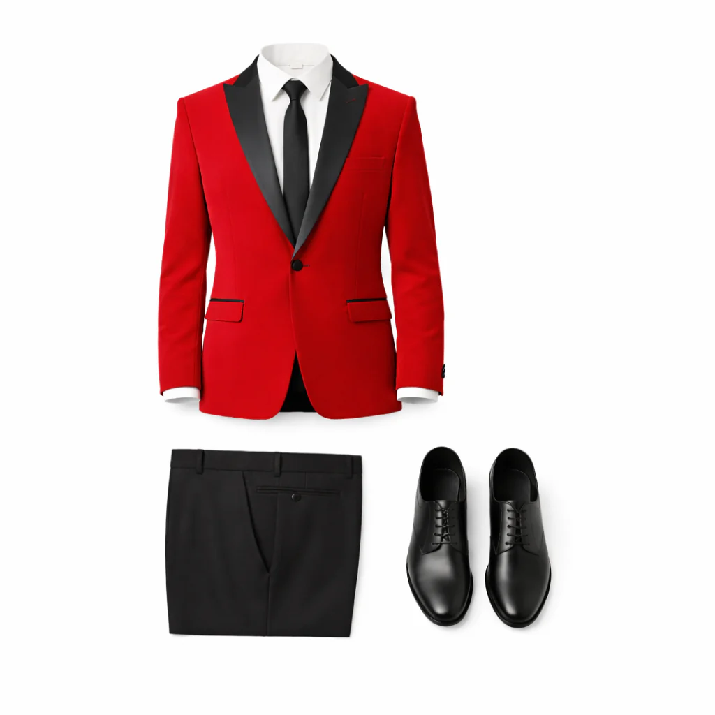 Stretch Slim Fit Velvet Blazer - 7 Colors - Image 29