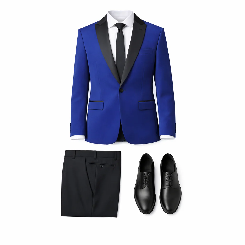 Stretch Slim Fit Velvet Blazer - 7 Colors - Image 34